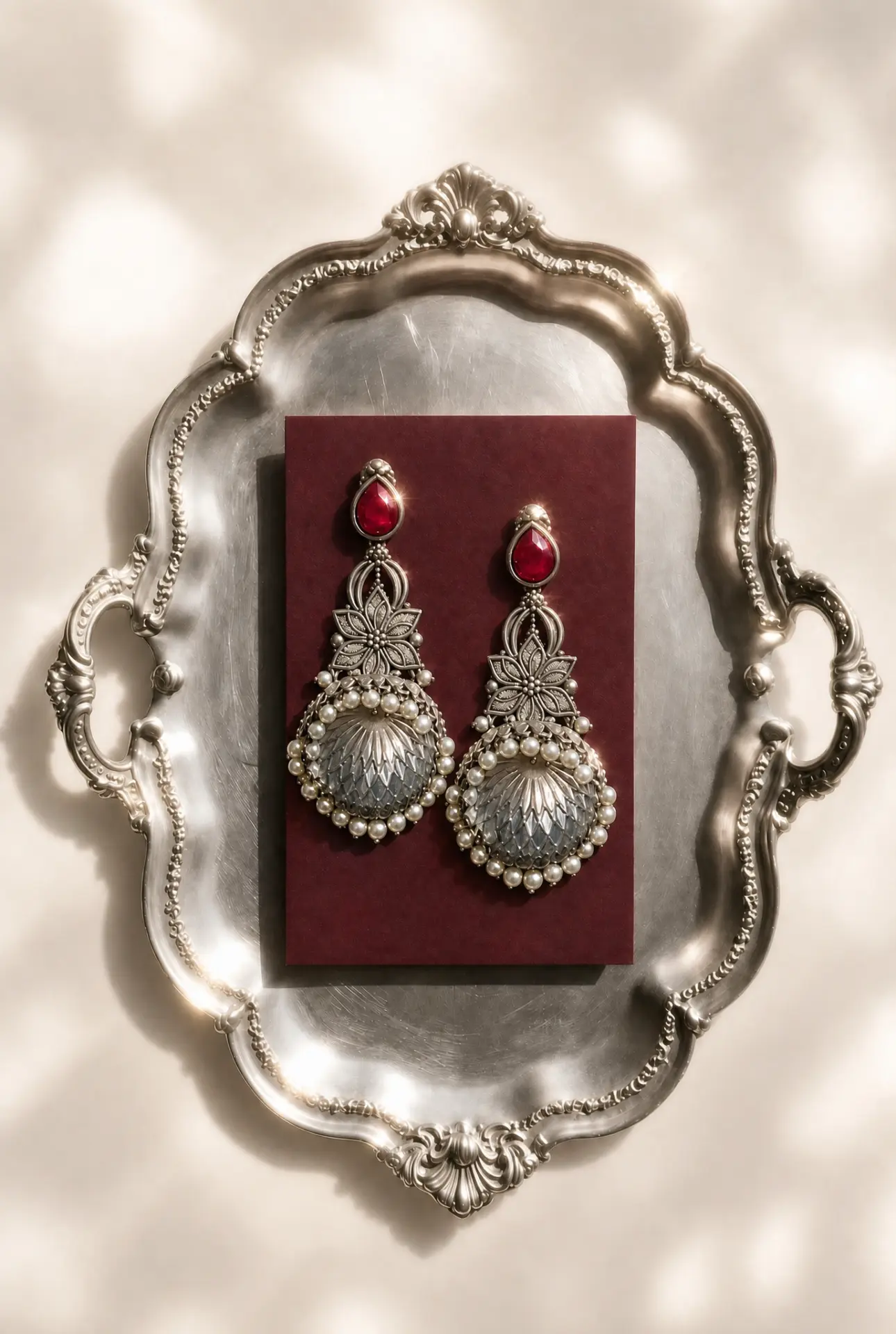 Jhumkas earrings by Pardesia